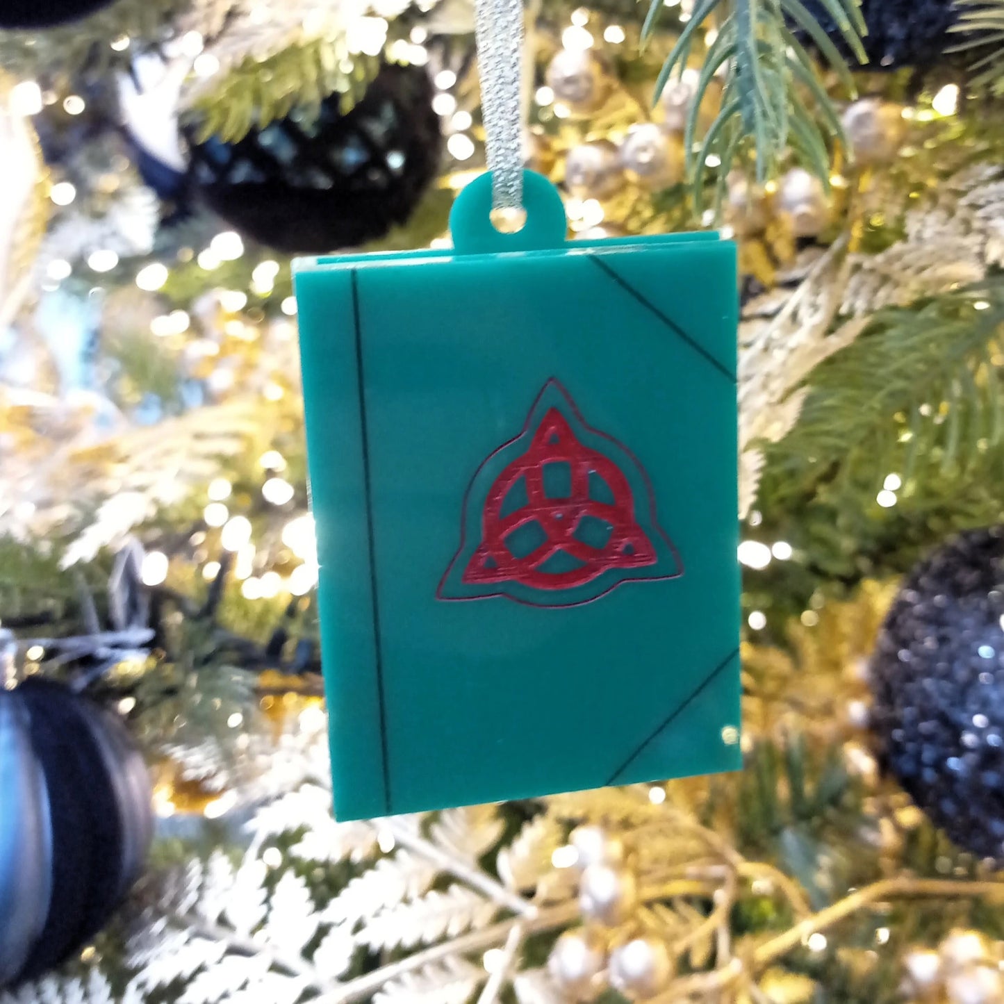 Charmed Christmas ornaments