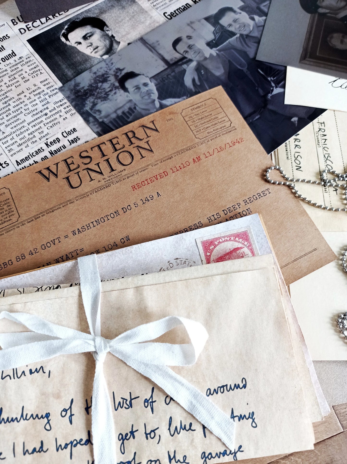 Leo Wyatts's Army Records and Photos