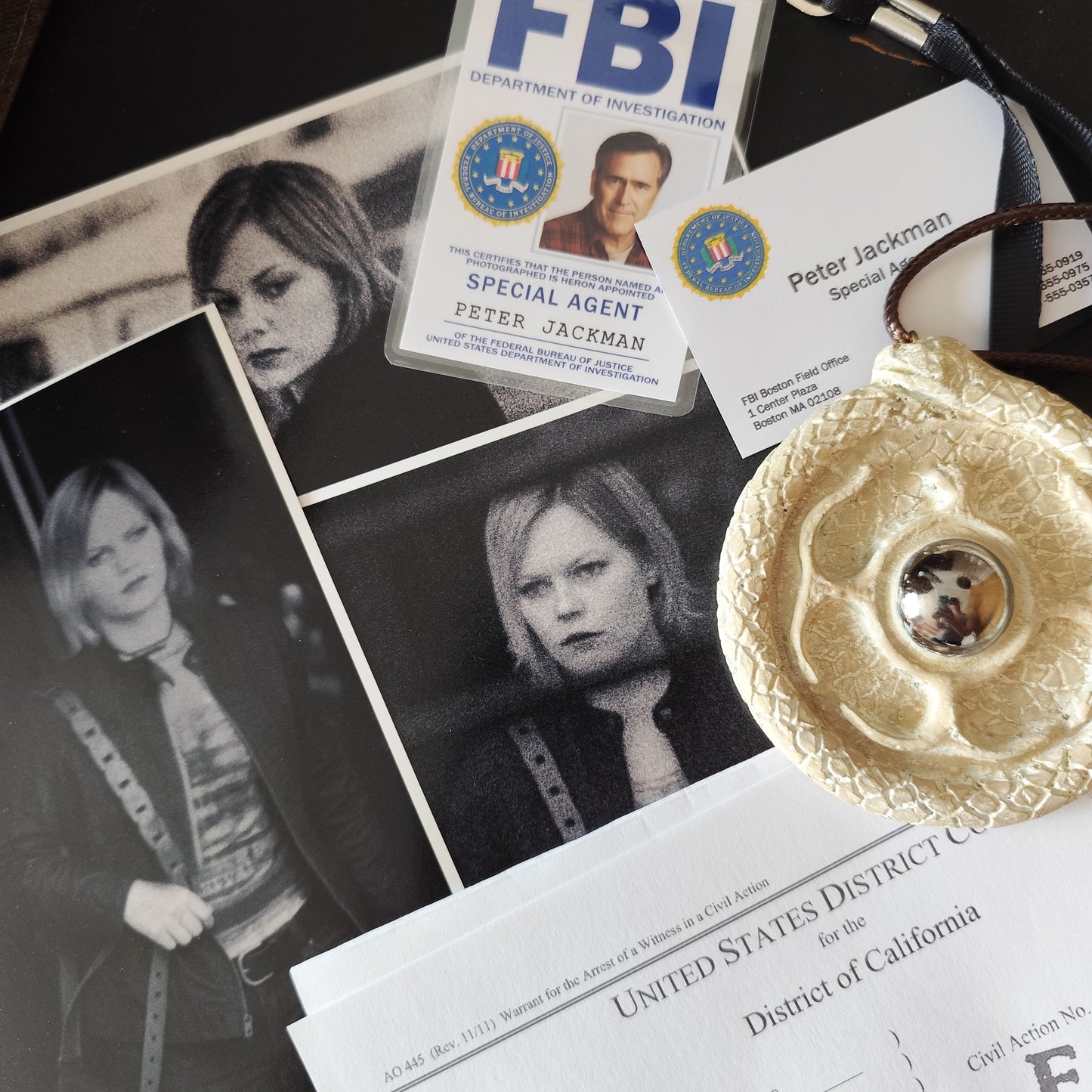 Agent Jackman Amulet