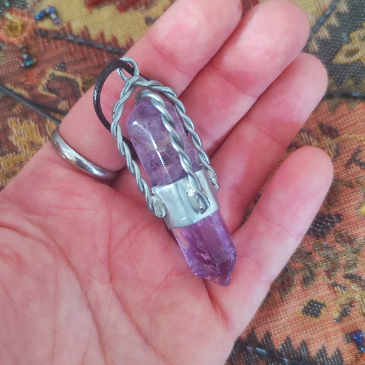 Amethyst Scrying Crystal