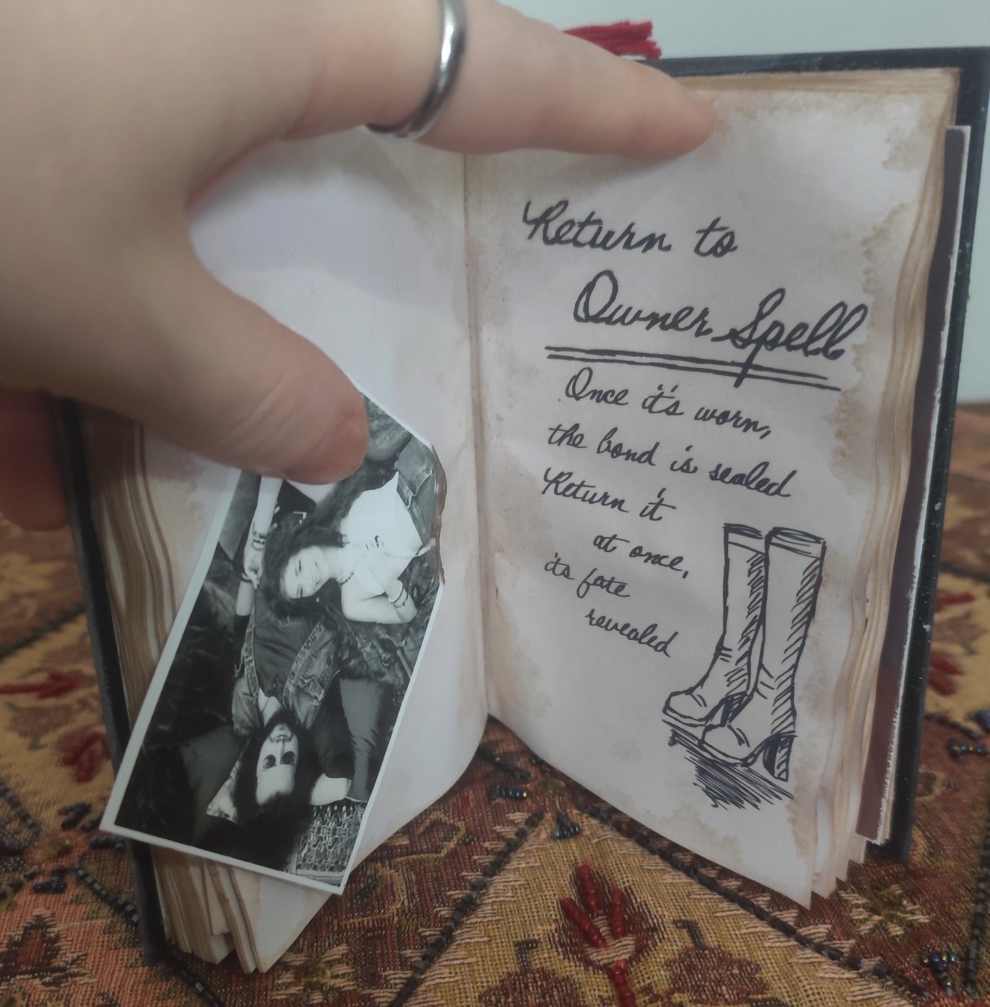 Grams' Spell Book Replica