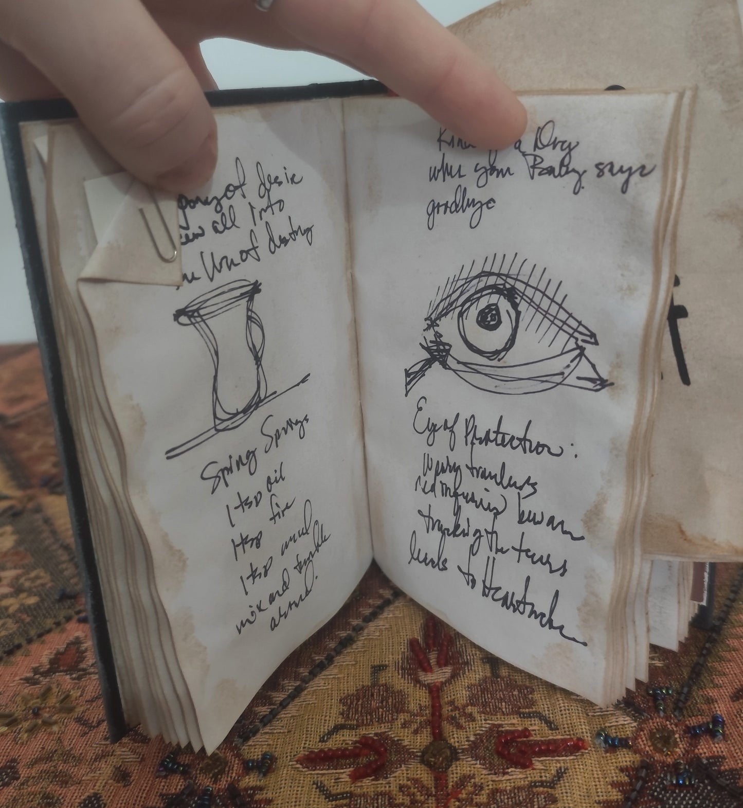 Grams' Spell Book Replica