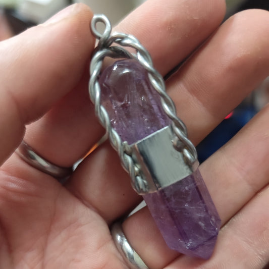 Amethyst Scrying Crystal