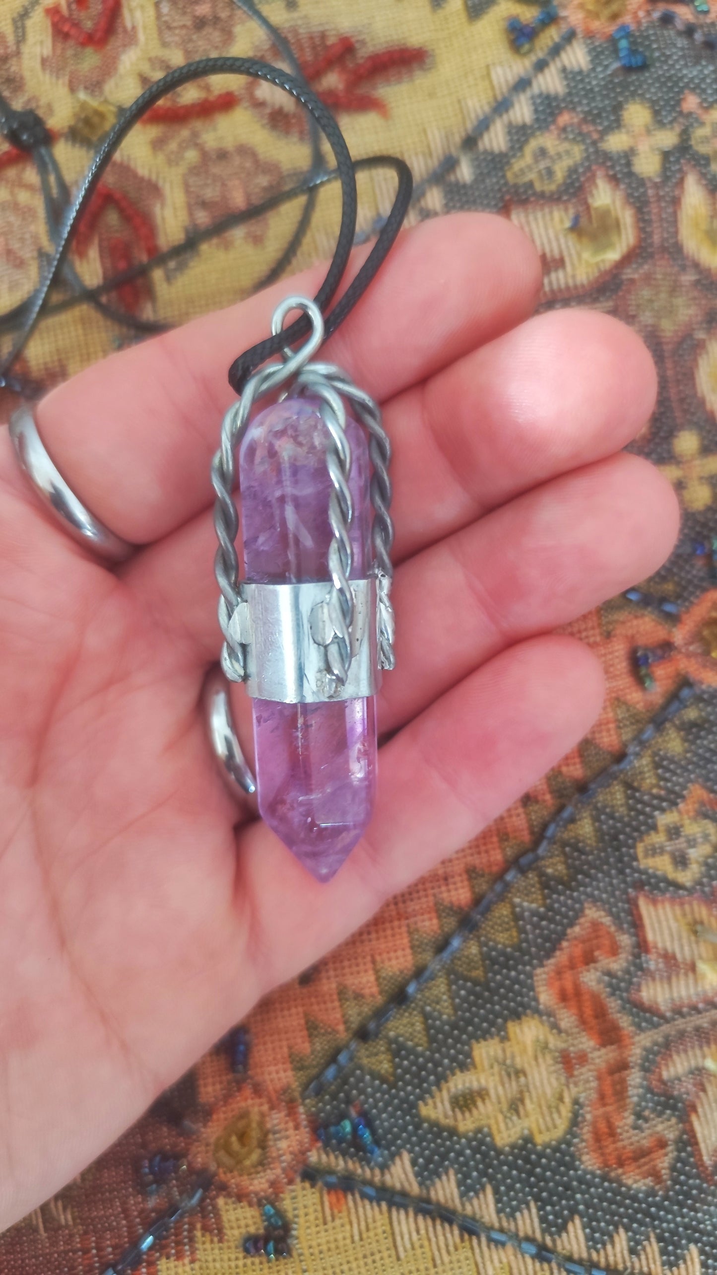 Amethyst Scrying Crystal