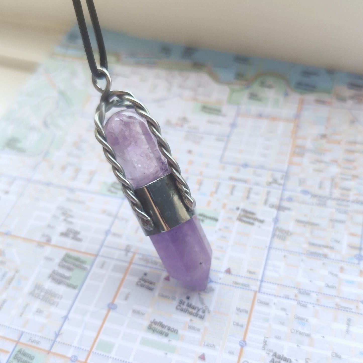 Amethyst Scrying Crystal (number 3)