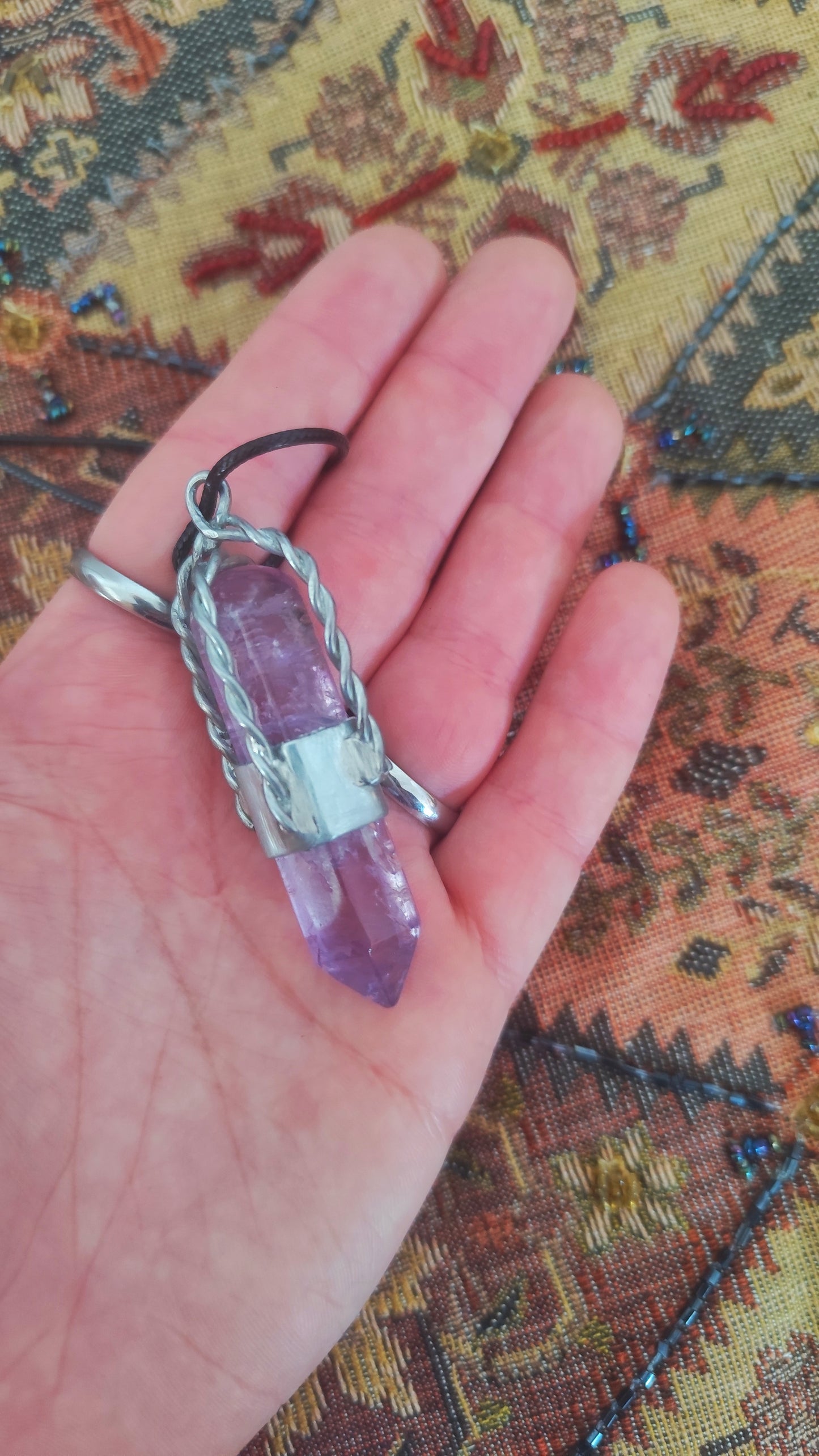 Amethyst Scrying Crystal