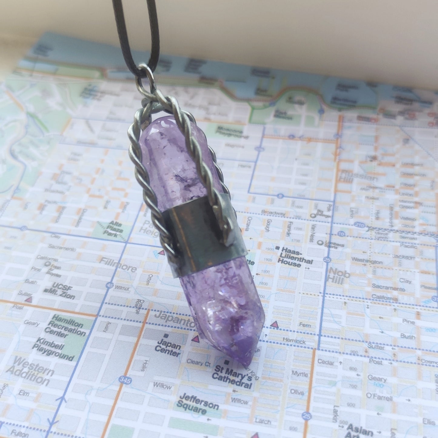 Amethyst Scrying Crystal (number 2)