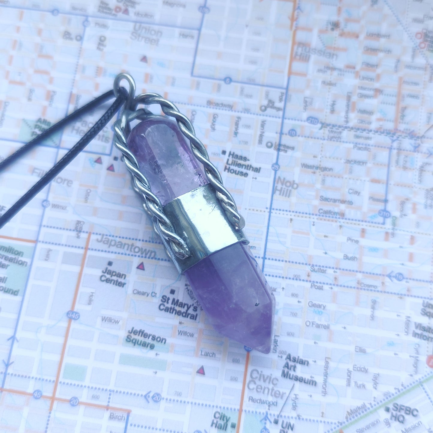 Amethyst Scrying Crystal (number 3)