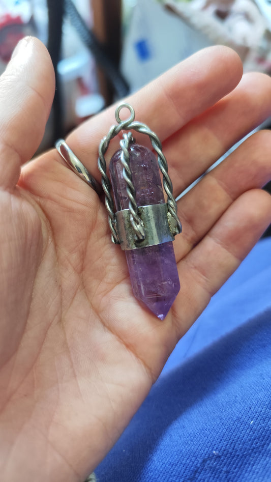 Amethyst Scrying Crystal
