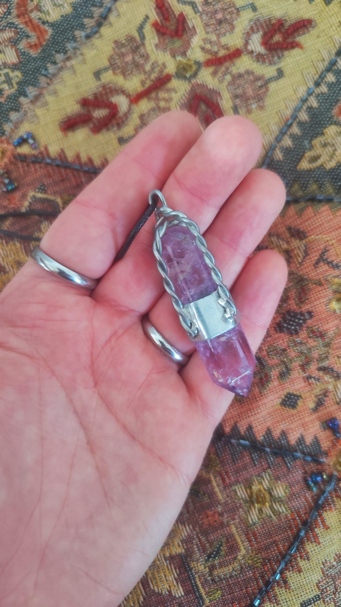 Amethyst Scrying Crystal