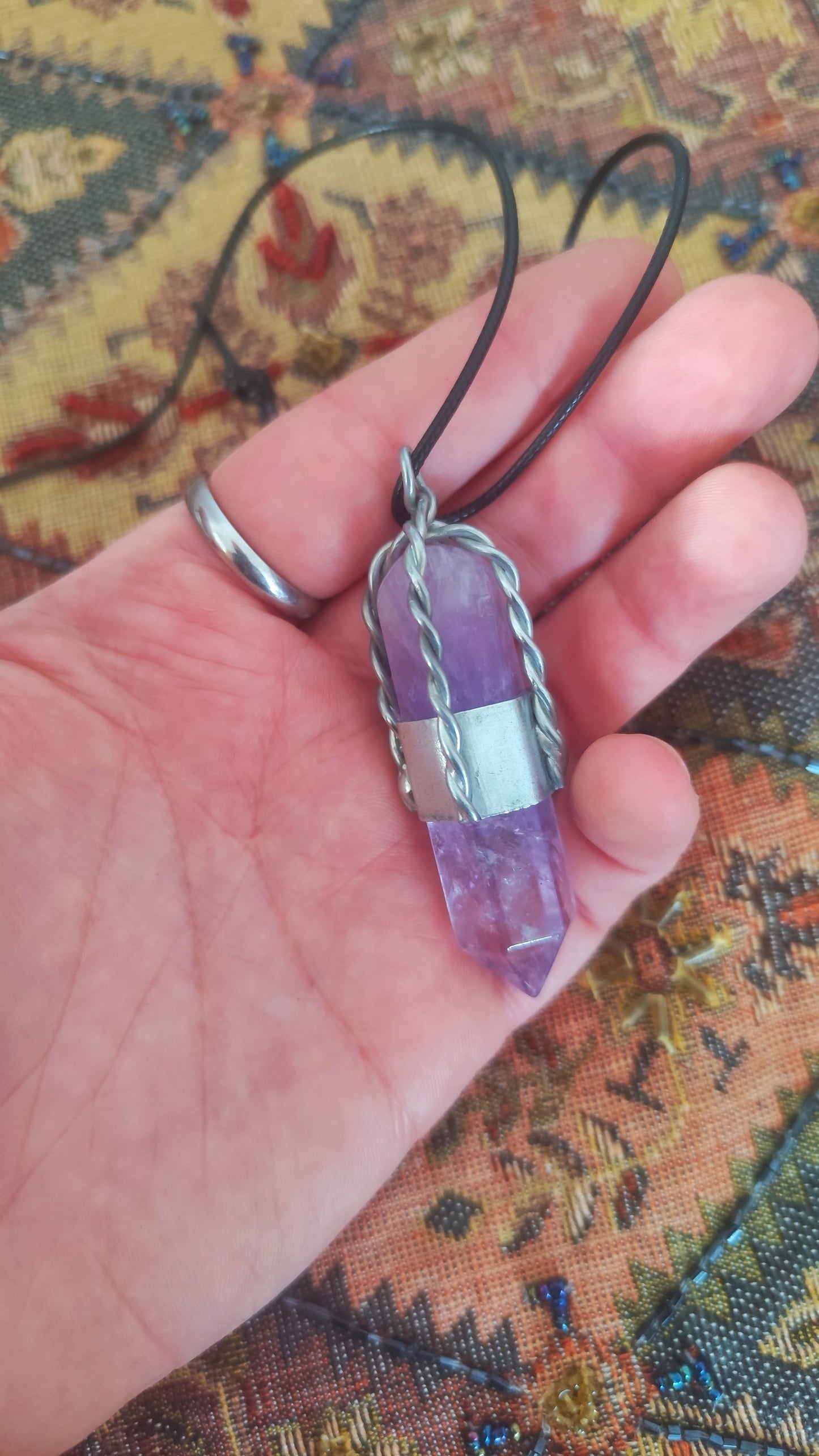 Amethyst Scrying Crystal