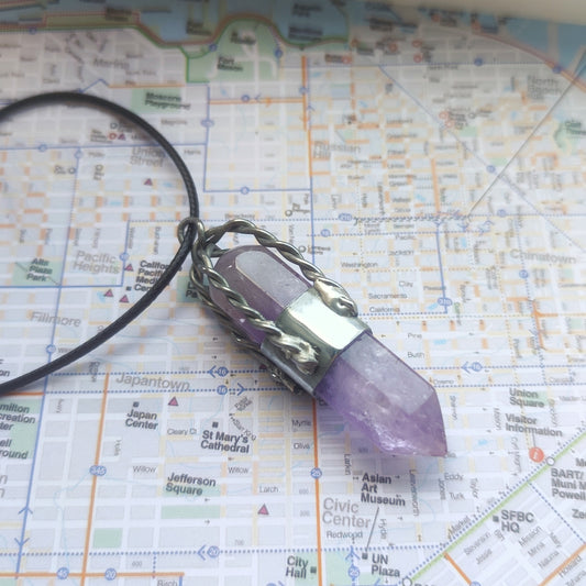 Amethyst Scrying Crystal (number 4)