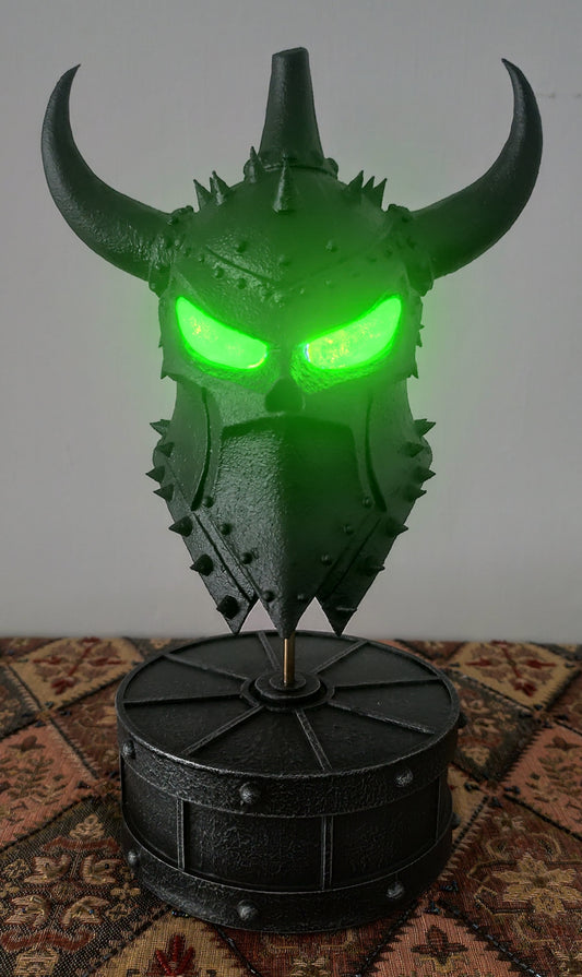 Yama Statue with Lights