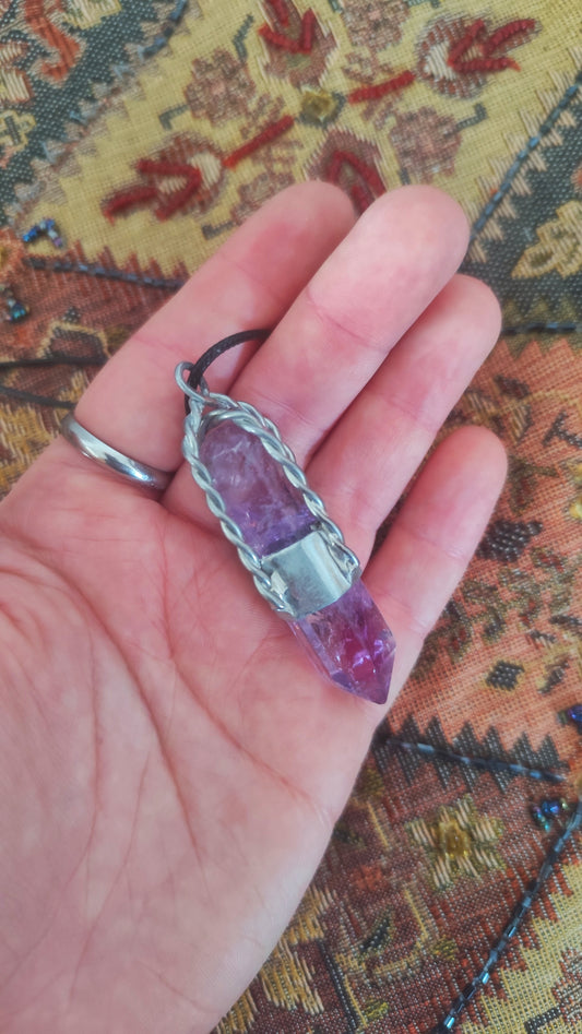 Amethyst Scrying Crystal