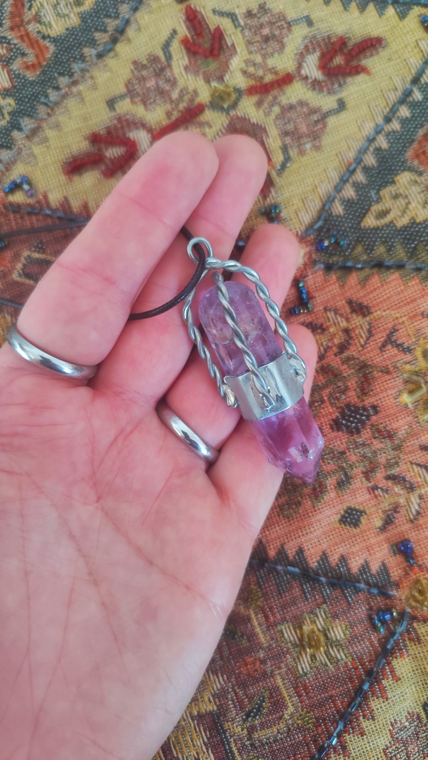 Amethyst Scrying Crystal