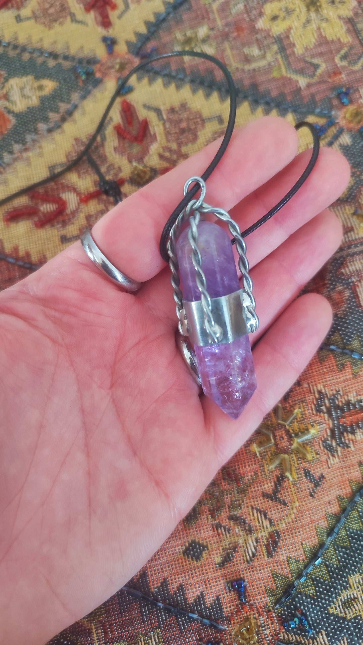 Amethyst Scrying Crystal