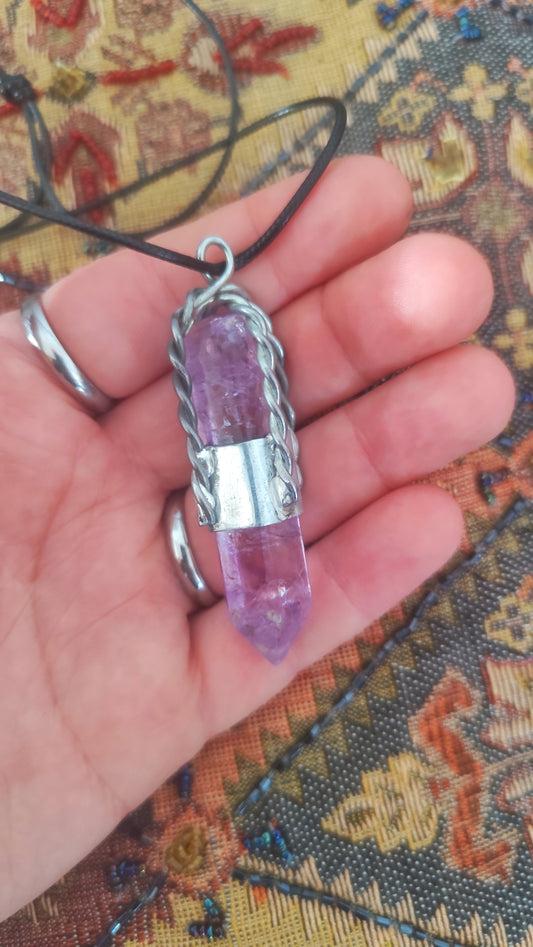 Amethyst Scrying Crystal