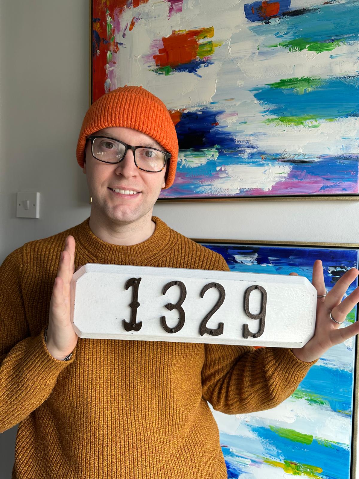 House Number Plaque