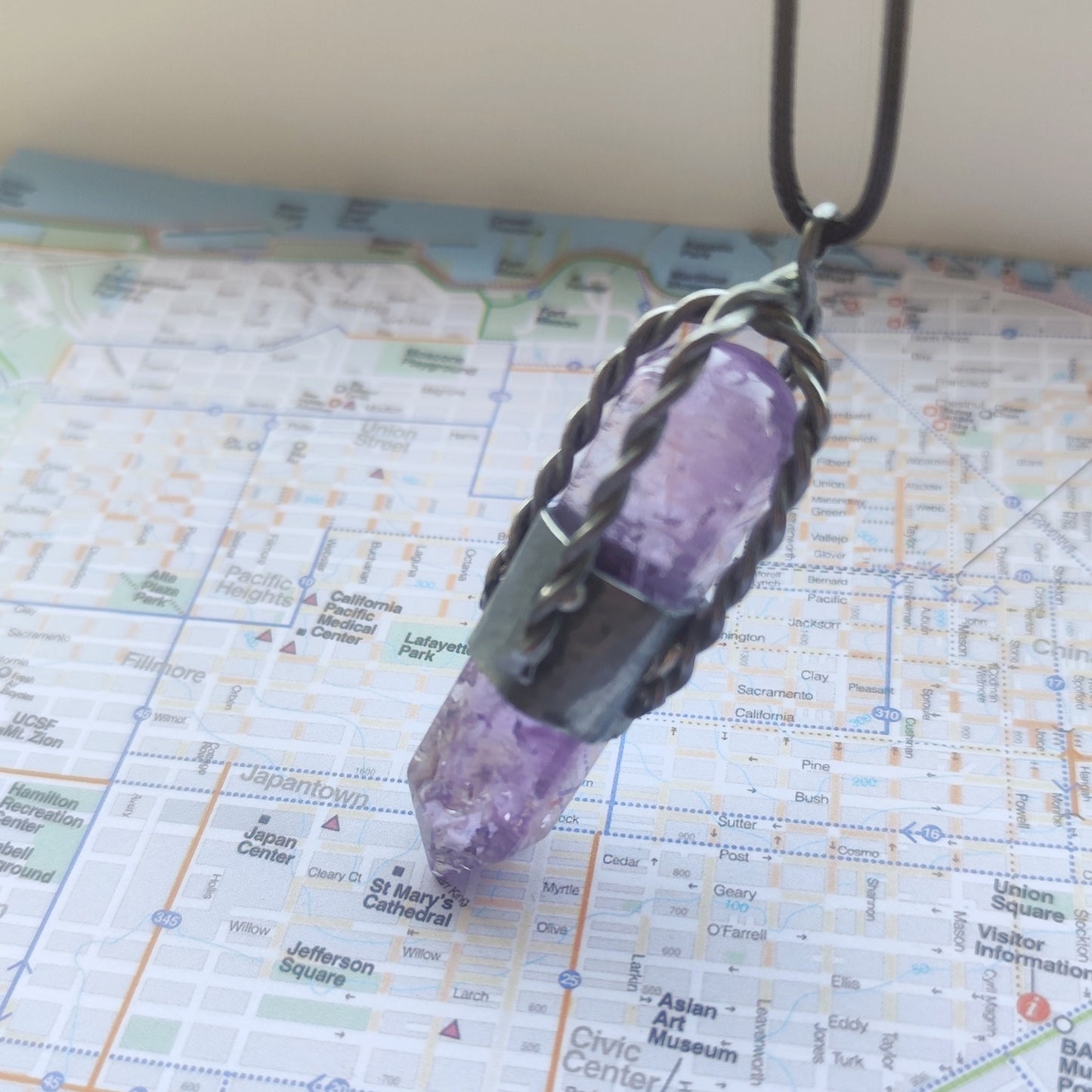 Amethyst Scrying Crystal (number 2)