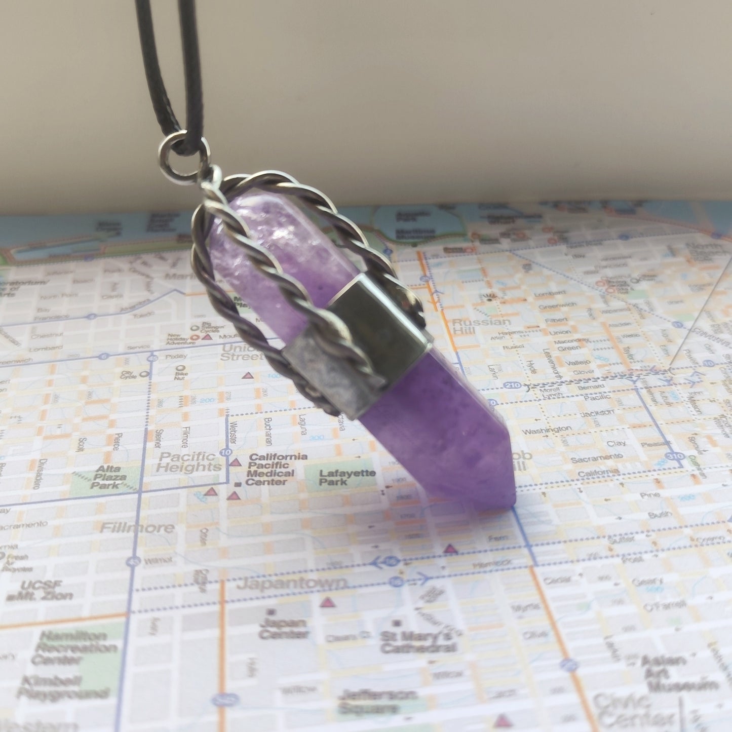 Amethyst Scrying Crystal (number 5)
