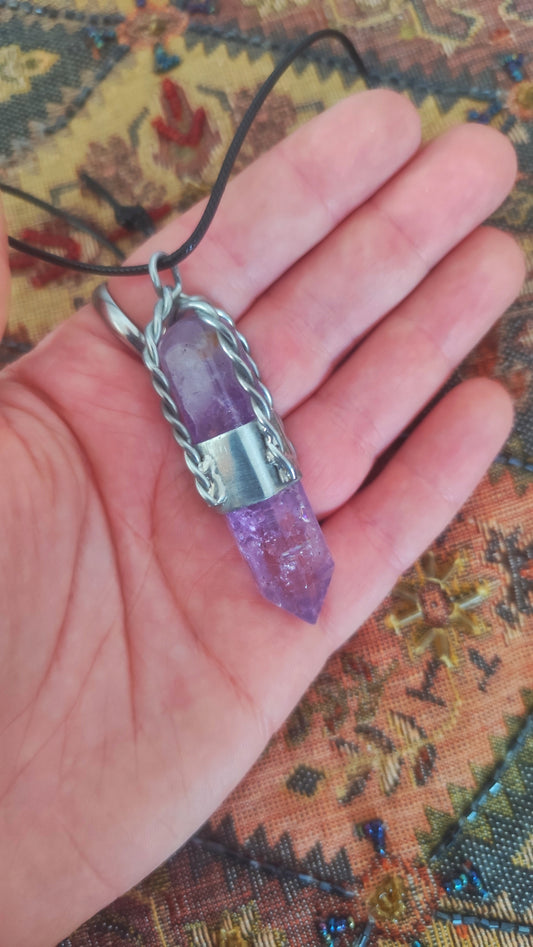 Amethyst Scrying Crystal