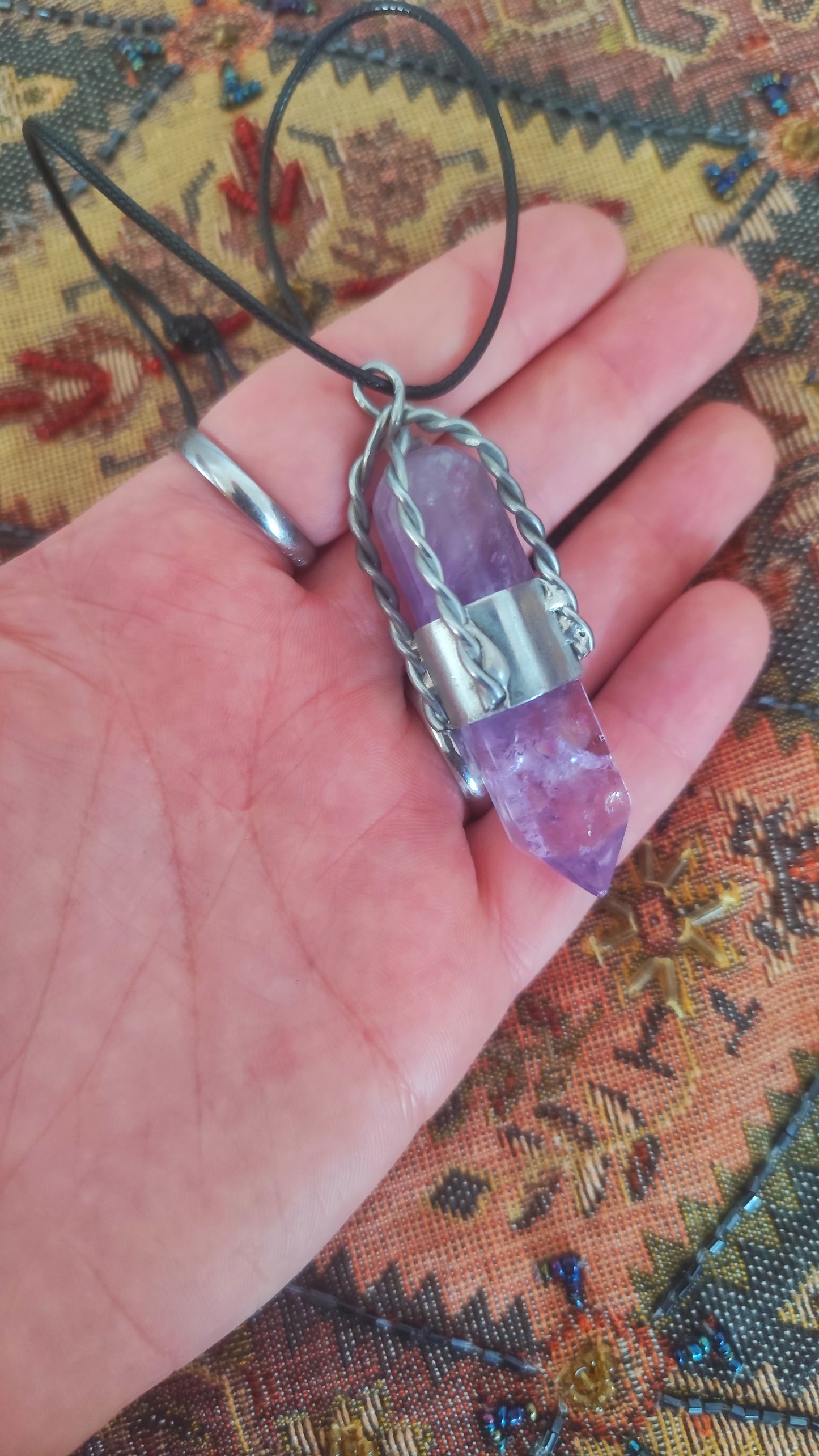 Amethyst Scrying Crystal