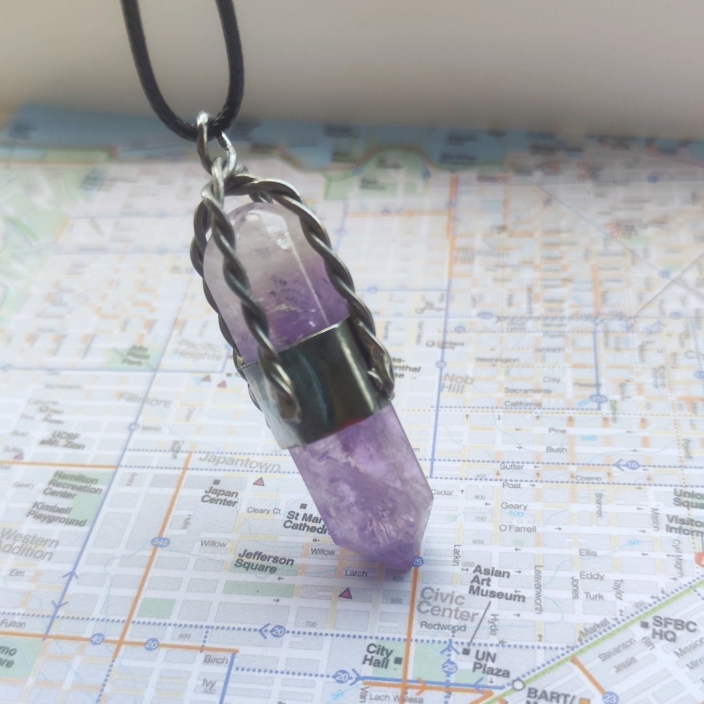 Amethyst Scrying Crystal (number 4)