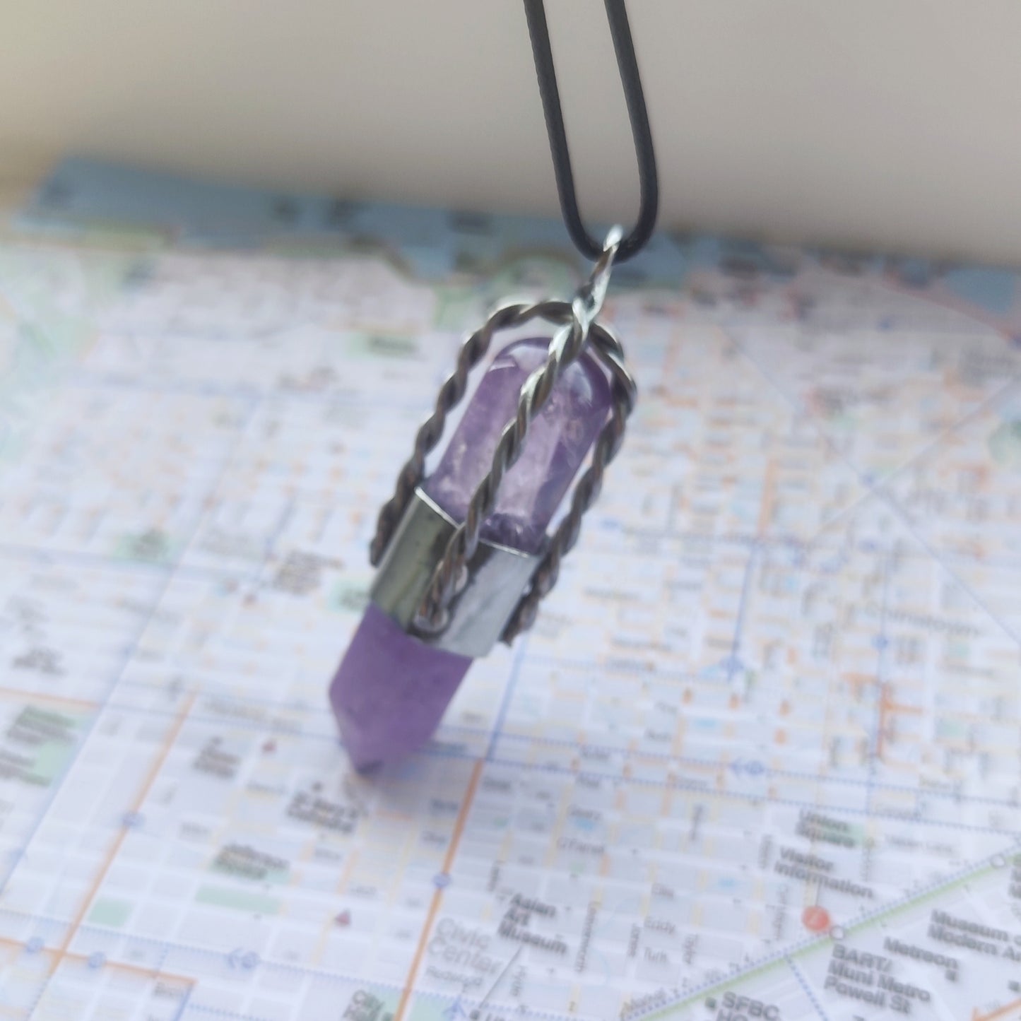 Amethyst Scrying Crystal (number 3)