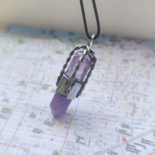 Amethyst Scrying Crystal (number 3)