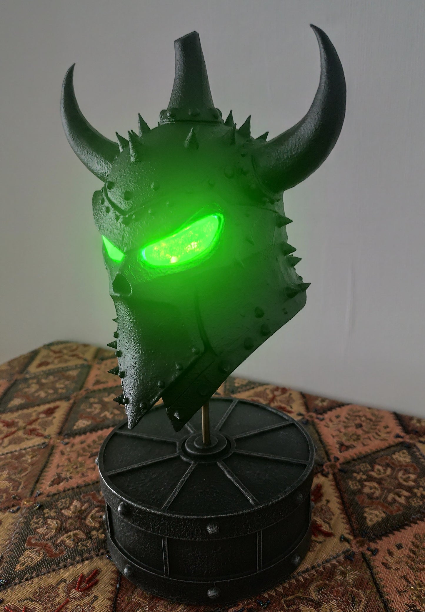 Yama Statue with Lights