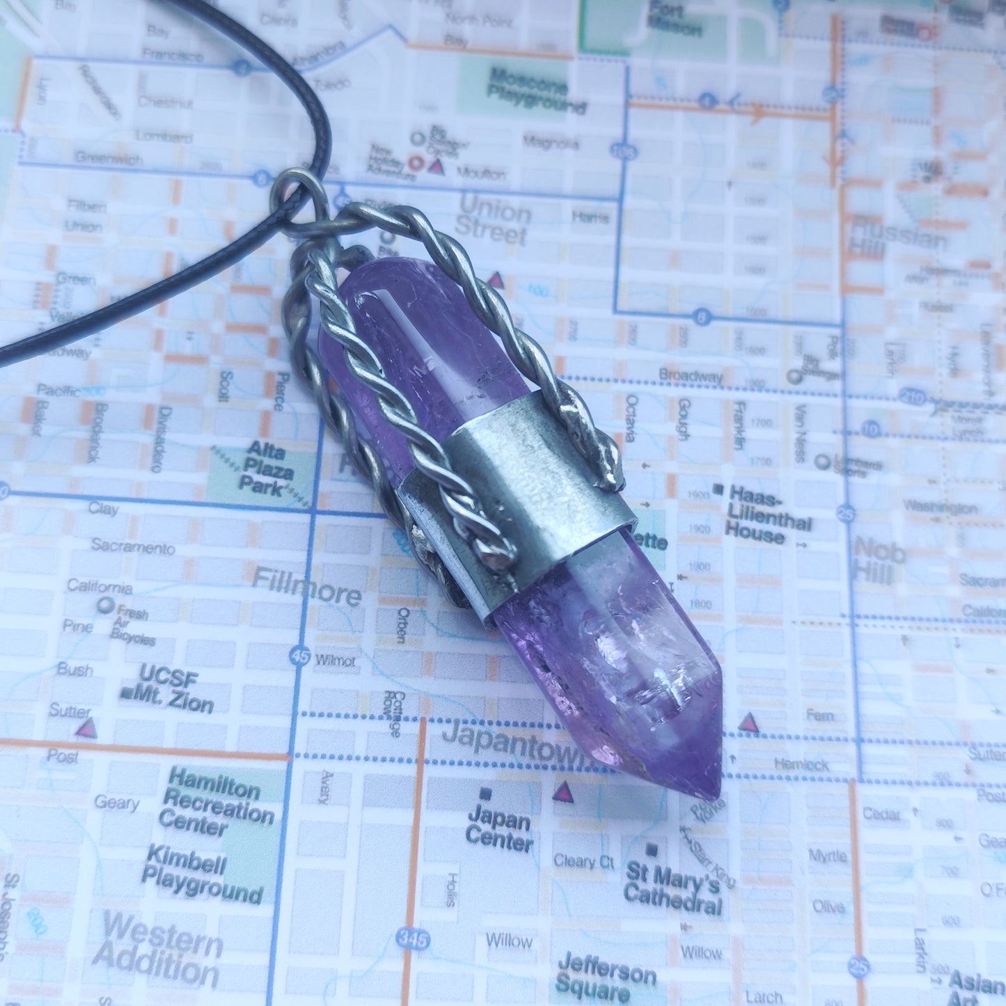 Amethyst Scrying Crystal (number 2)